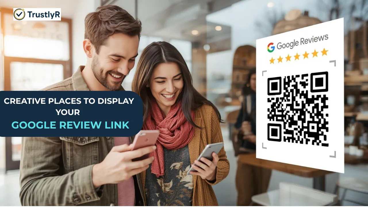  ways to showcase Google review link